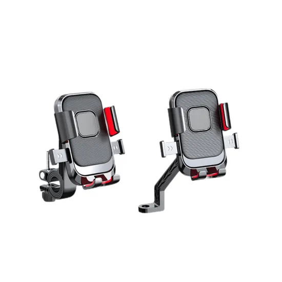 Funda de teléfono Universal magnética de plástico impermeable para bicicleta de montaña al aire libre soporte para teléfono con manillar de bicicleta